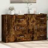 vidaXL Sideboards 2 pcs 60x31x70 cm engineered wood white