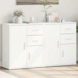 vidaXL Sideboards 2 pcs 60x31x70 cm engineered wood white