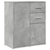 vidaXL Sideboards 2 pcs 60x31x70 cm engineered wood white