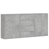 vidaXL Chest of Drawers 3 pcs 60x31x84 cm engineered wood white