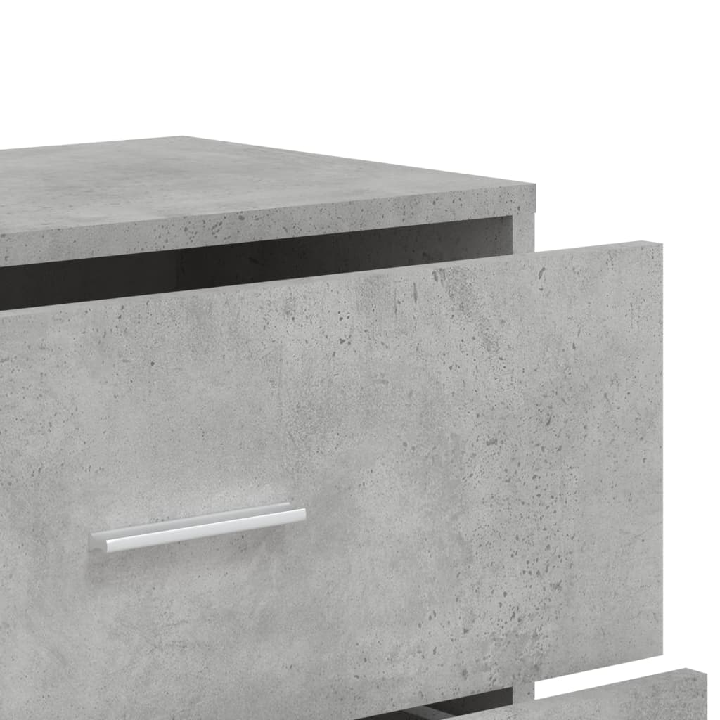 vidaXL Chest of Drawers 3 pcs 60x31x84 cm engineered wood white