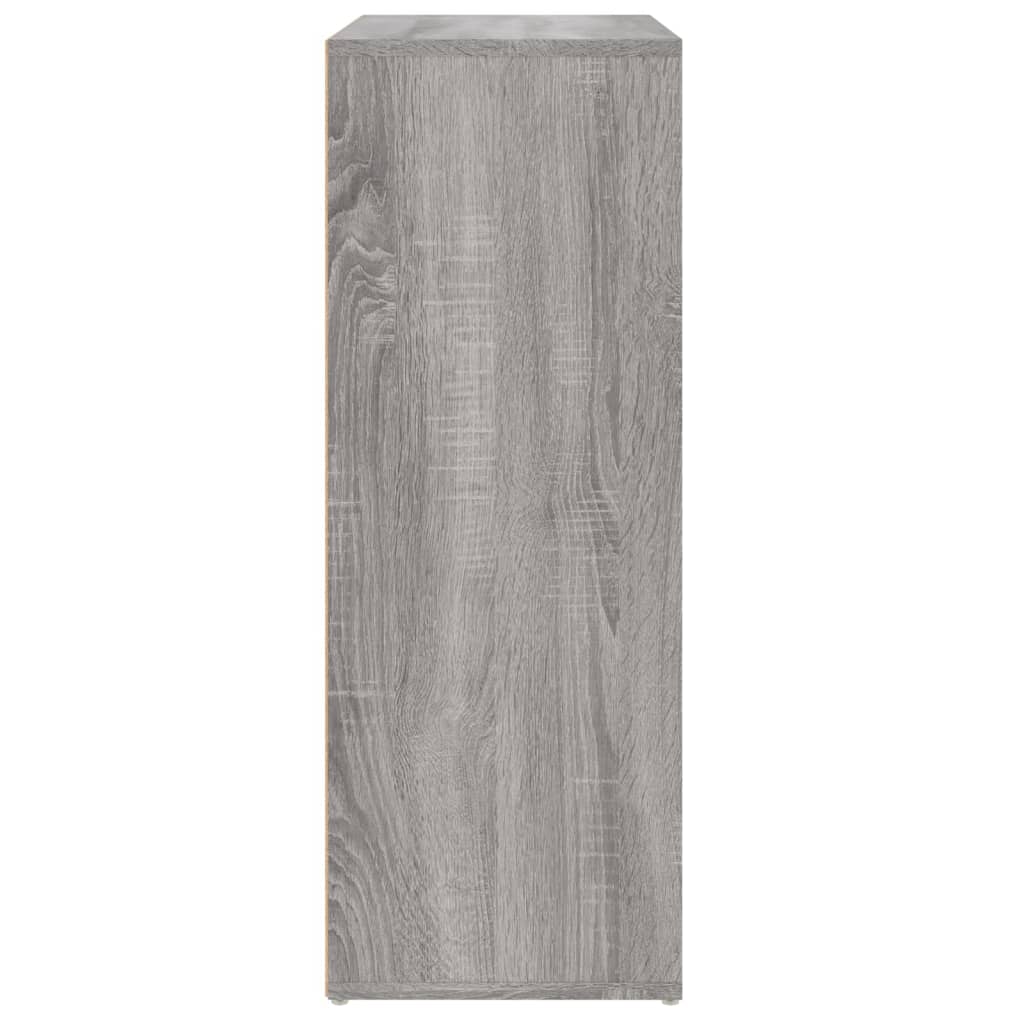 vidaXL Dressoirs 2 st 60x31x84 cm bewerkt hout wit