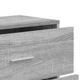 vidaXL Dressoirs 2 st 60x31x84 cm bewerkt hout wit