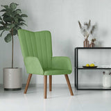 vidaXL Recliner velvet light grey