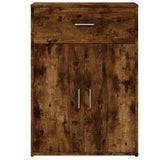 vidaXL Dressoirs 2 st 60x30x84 cm bewerkt hout wit