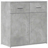 vidaXL Sideboards 2 pcs 79x38x80 cm engineered wood white