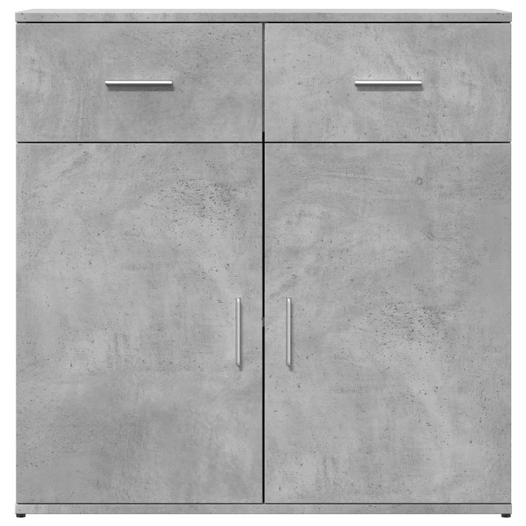 vidaXL Sideboards 2 pcs 79x38x80 cm engineered wood white