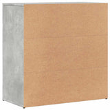 vidaXL Sideboards 2 pcs 79x38x80 cm engineered wood white