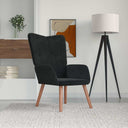 vidaXL Recliner velvet light grey