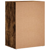 vidaXL Dressoirs 2 st 60x39x80 cm bewerkt hout wit