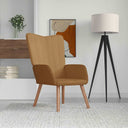 vidaXL Recliner velvet light grey