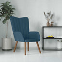 vidaXL Recliner velvet light grey