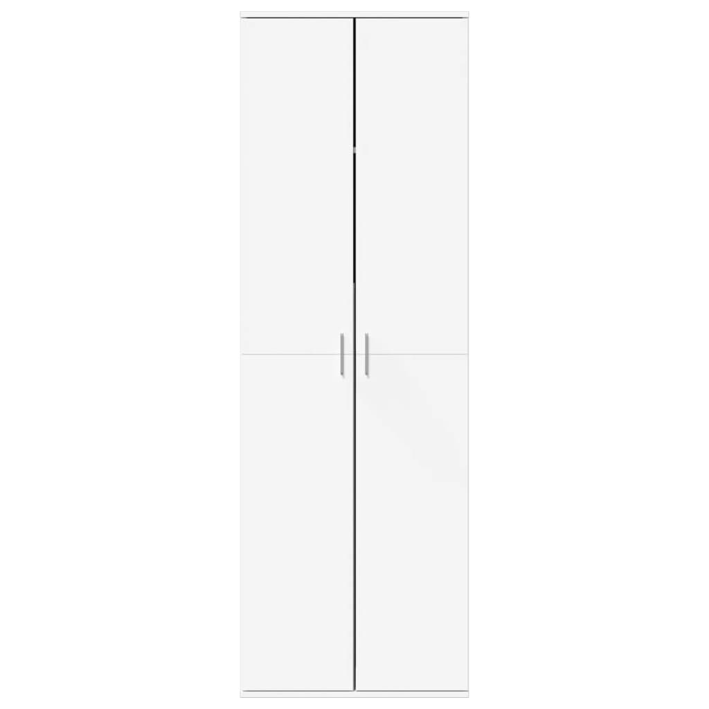 vidaXL Hoge kast 60x35x180 cm bewerkt hout wit