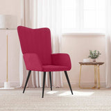 vidaXL Relaxstoel fluweel lichtgrijs