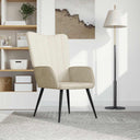 vidaXL Relaxstoel fluweel lichtgrijs