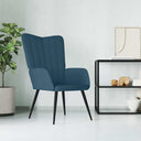 vidaXL Relaxstoel fluweel lichtgrijs
