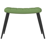 vidaXL Relaxstoel fluweel lichtgrijs