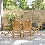 vidaXL Tuinstoelen 4 st inklapbaar 46x66x99 bamboe