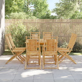 vidaXL Tuinstoelen 4 st inklapbaar 46x66x99 bamboe