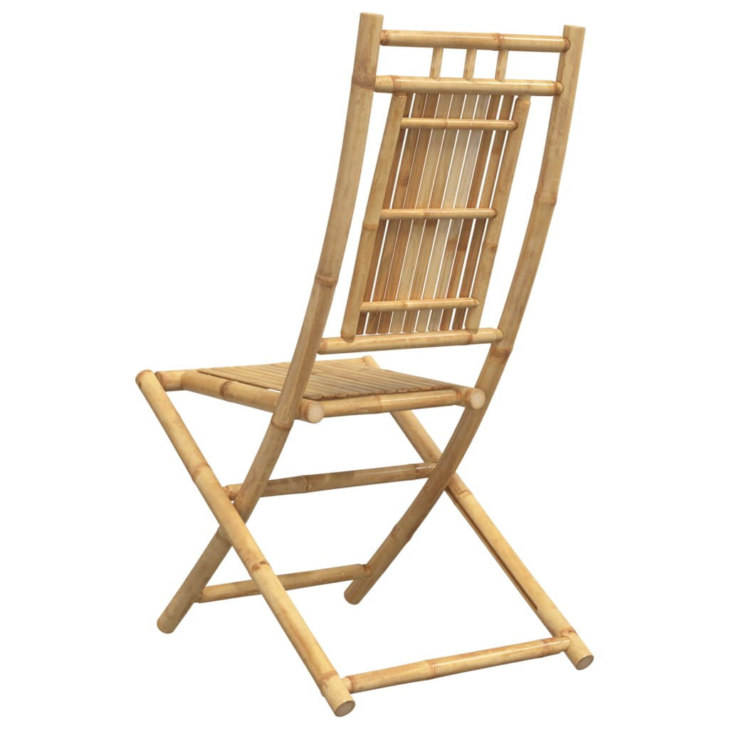 vidaXL Tuinstoelen 4 st inklapbaar 46x66x99 bamboe