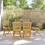 vidaXL Tuinstoelen 4 st inklapbaar 43x54x88 bamboe