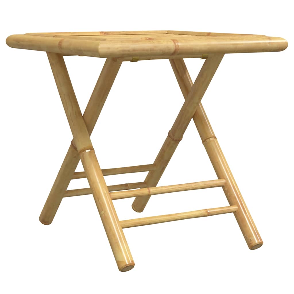 vidaXL 3-delige Bistroset bamboe