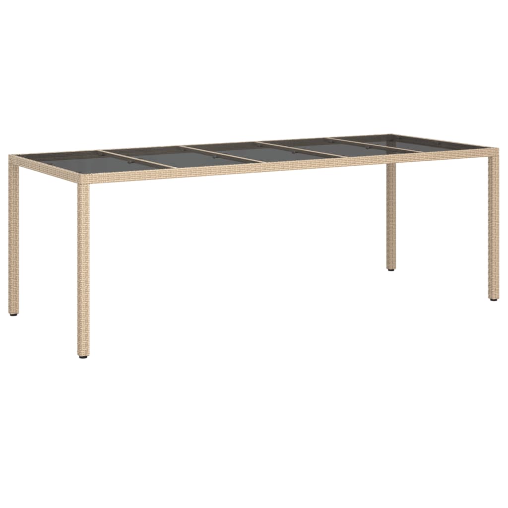 vidaXL 9-delige Tuinset met kussens poly rattan en glas grijs