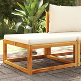vidaXL Tuintafel 65x65x29 cm massief acaciahout