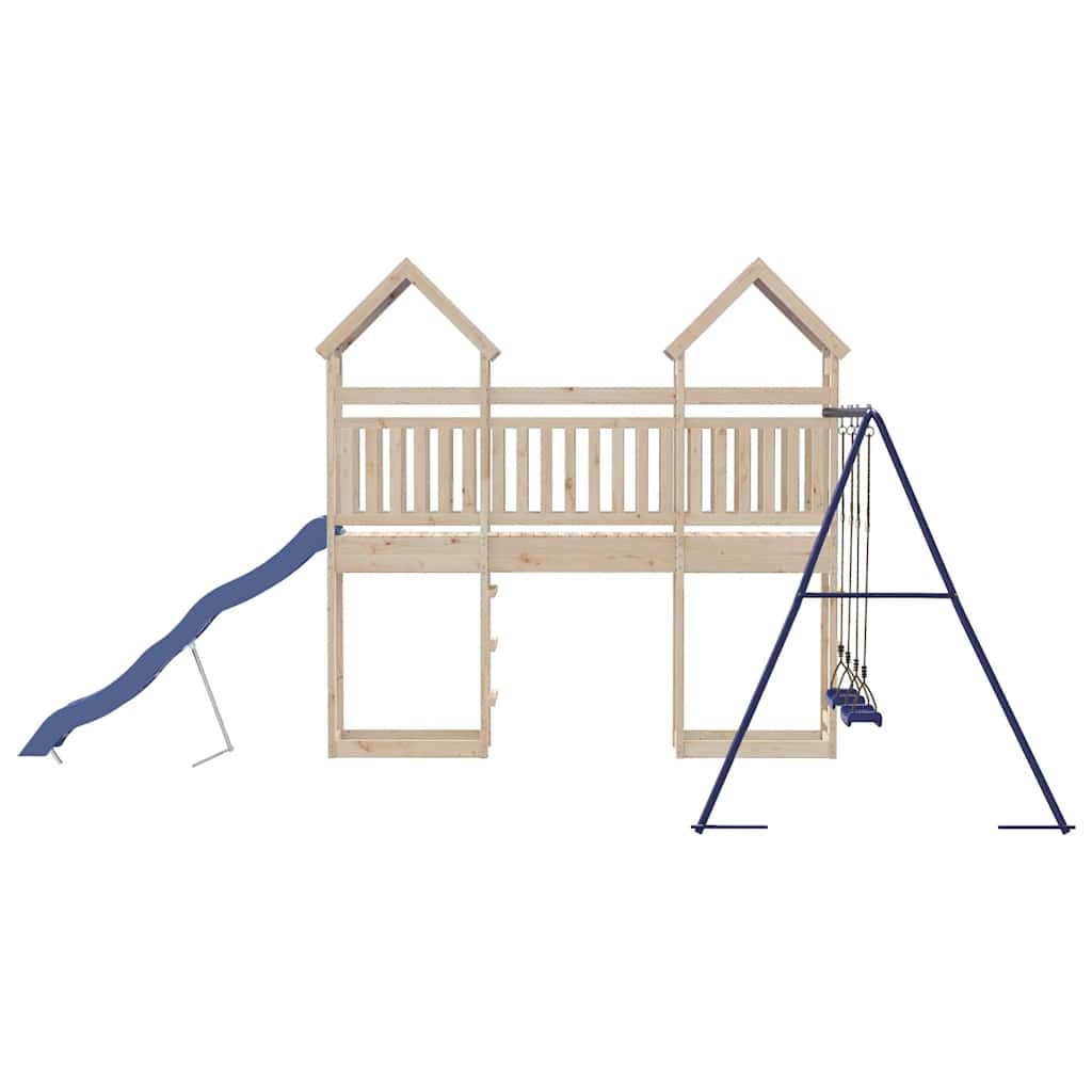 vidaXL Playhouse solid pine wood