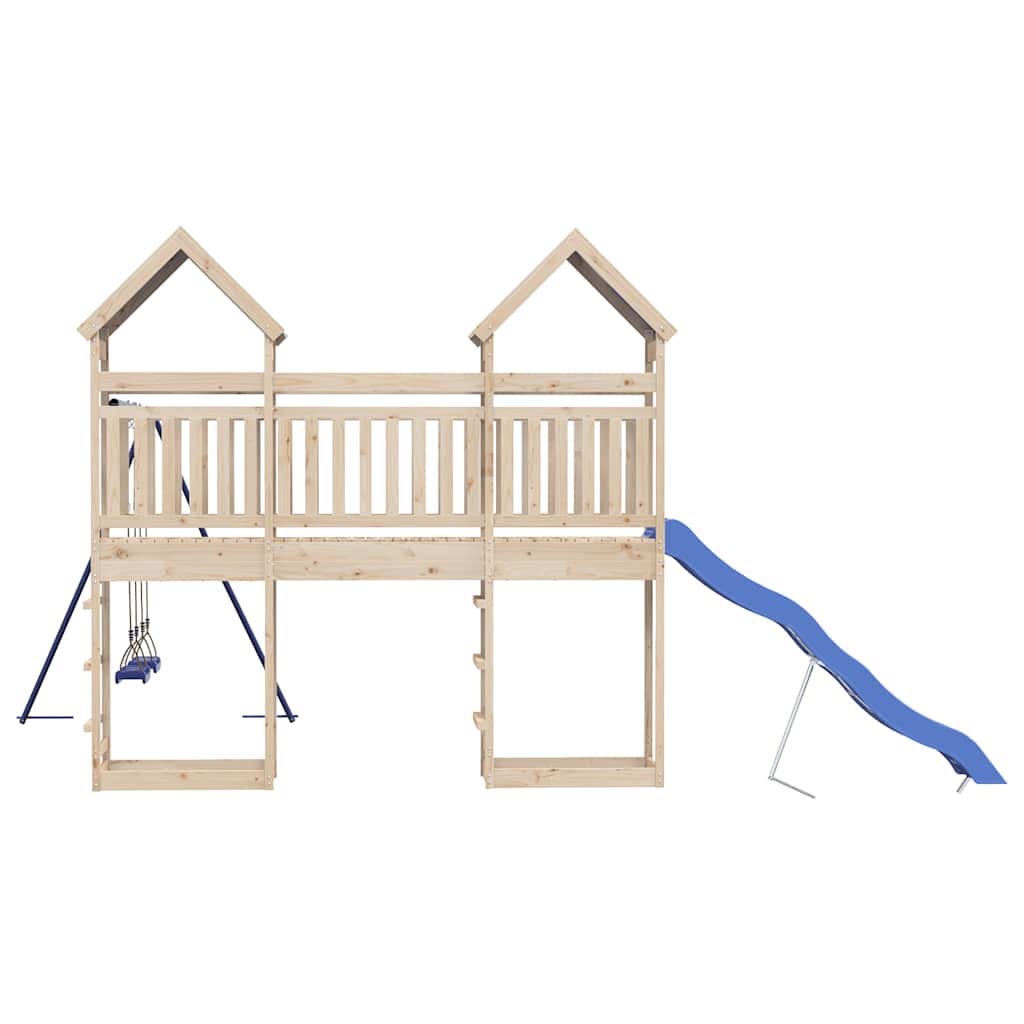 vidaXL Playhouse solid pine wood