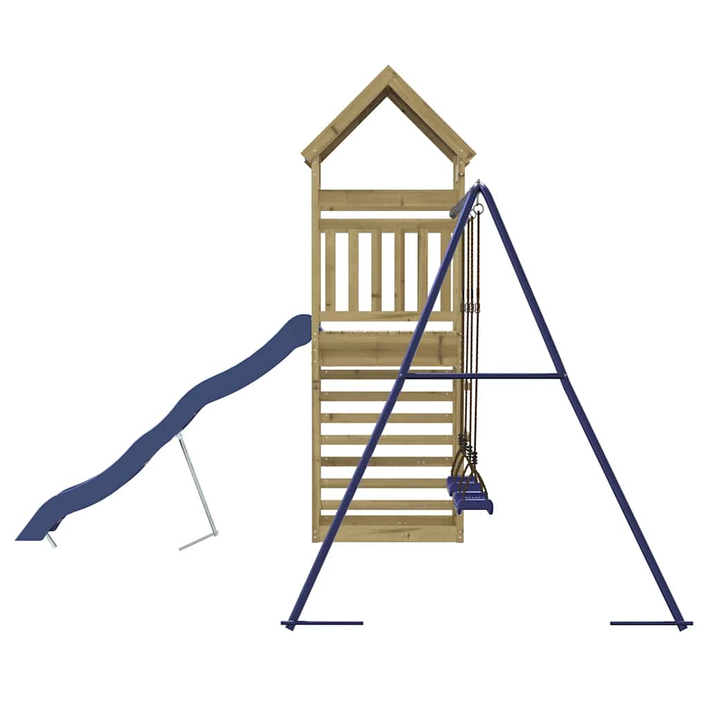vidaXL Playhouse solid pine wood