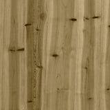 vidaXL Playhouse solid pinewood