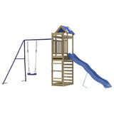 vidaXL Playhouse Solid pinewood
