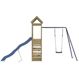 vidaXL Playhouse Solid pinewood