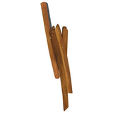 vidaXL 5-piece Garden Dining Set Solid Acacia Wood and Textilene