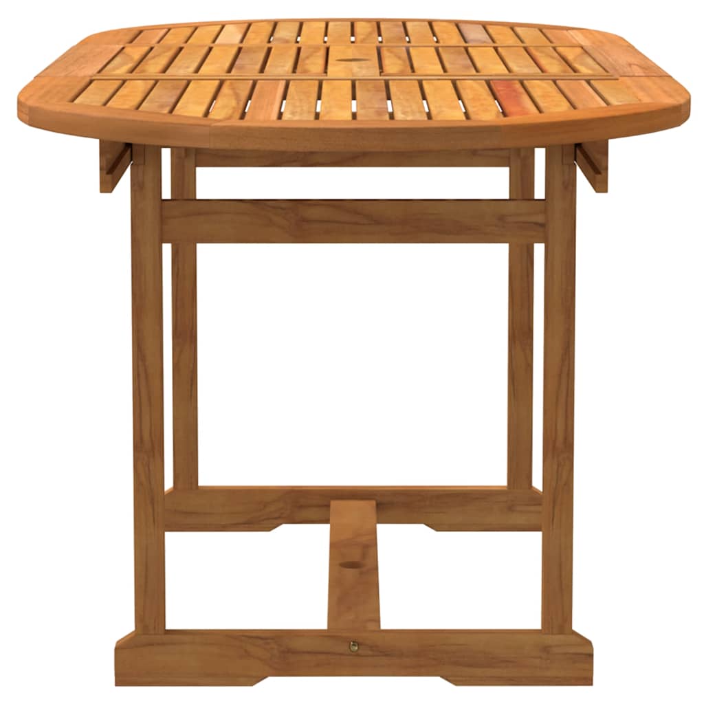 vidaXL 5-piece Garden Dining Set Solid Acacia Wood and Textilene