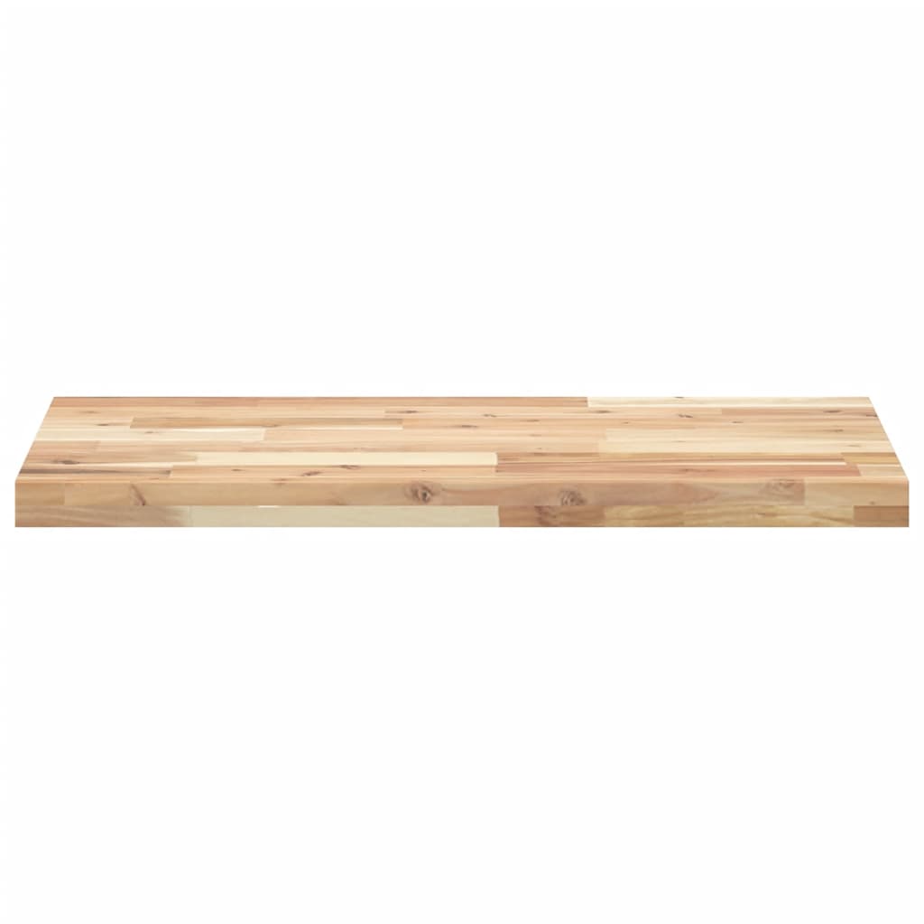 vidaXL Wastafelblad 60x40x2 cm onbehandeld massief acaciahout