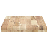 vidaXL Wastafelblad 60x40x2 cm onbehandeld massief acaciahout