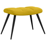 vidaXL Relaxstoel fluweel lichtgrijs