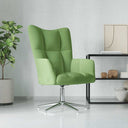 vidaXL Recliner velvet light grey