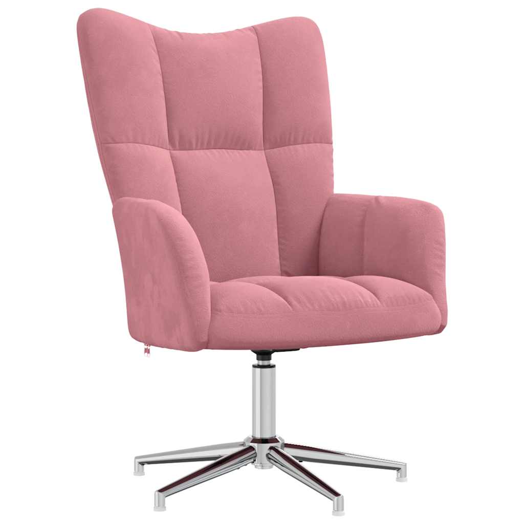 vidaXL Recliner velvet light grey