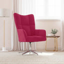 vidaXL Recliner velvet light grey