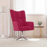 vidaXL Recliner velvet light grey