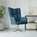 vidaXL Recliner velvet light grey