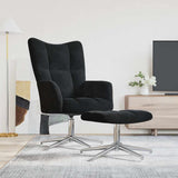vidaXL Recliner velvet light grey