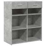 vidaXL Sideboard 80x42.5x93 cm engineered wood white