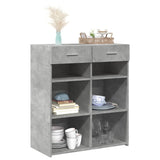 vidaXL Sideboard 80x42.5x93 cm engineered wood white