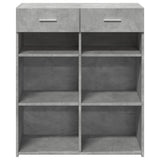 vidaXL Sideboard 80x42.5x93 cm engineered wood white