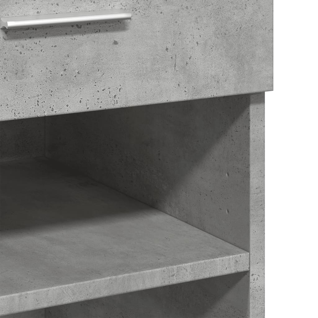 vidaXL Sideboard 80x42.5x93 cm engineered wood white