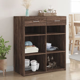 vidaXL Sideboard 80x42.5x93 cm engineered wood white